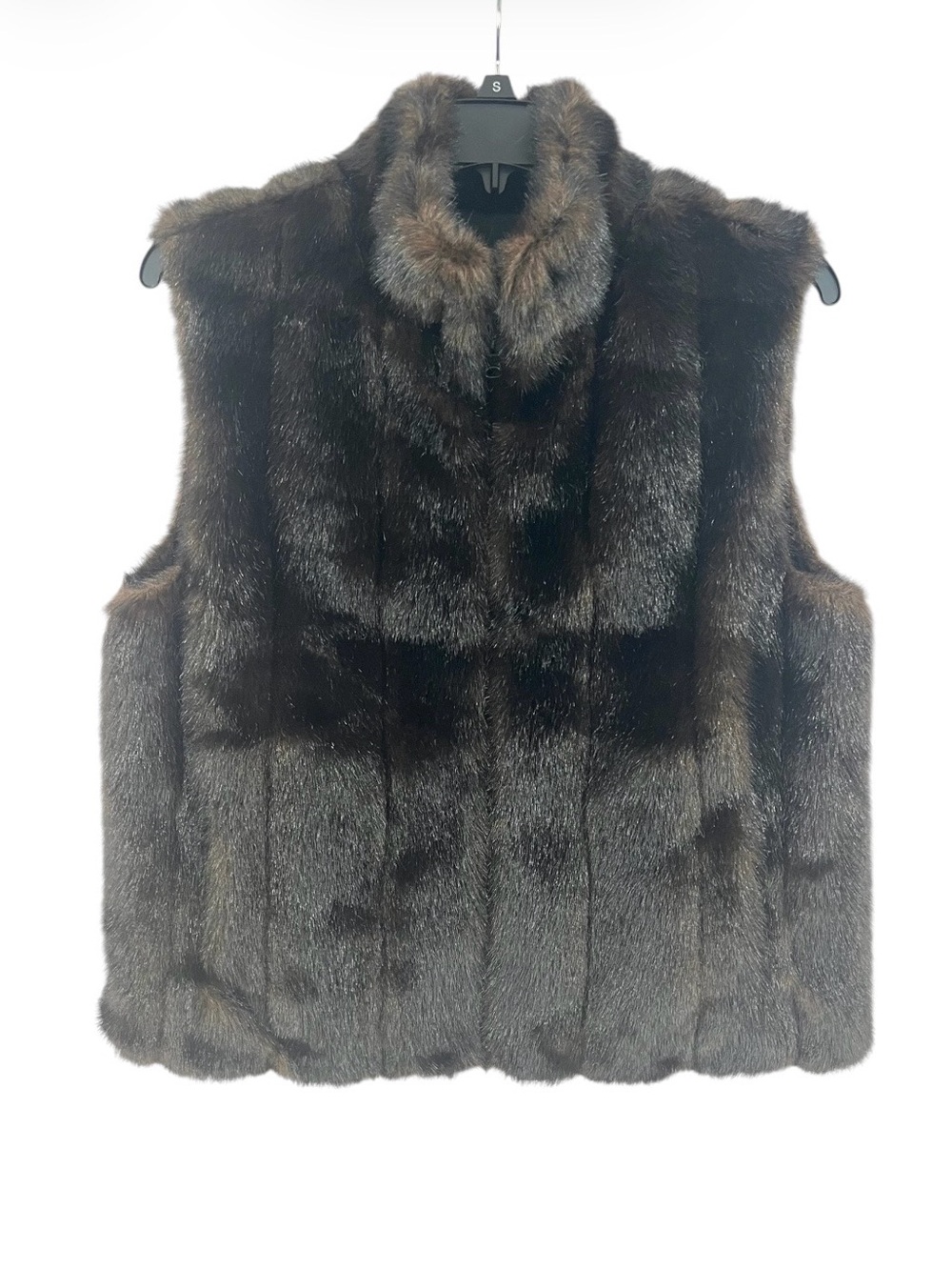 Vintage Giacca Gallery Reversible Faux Fur Vest